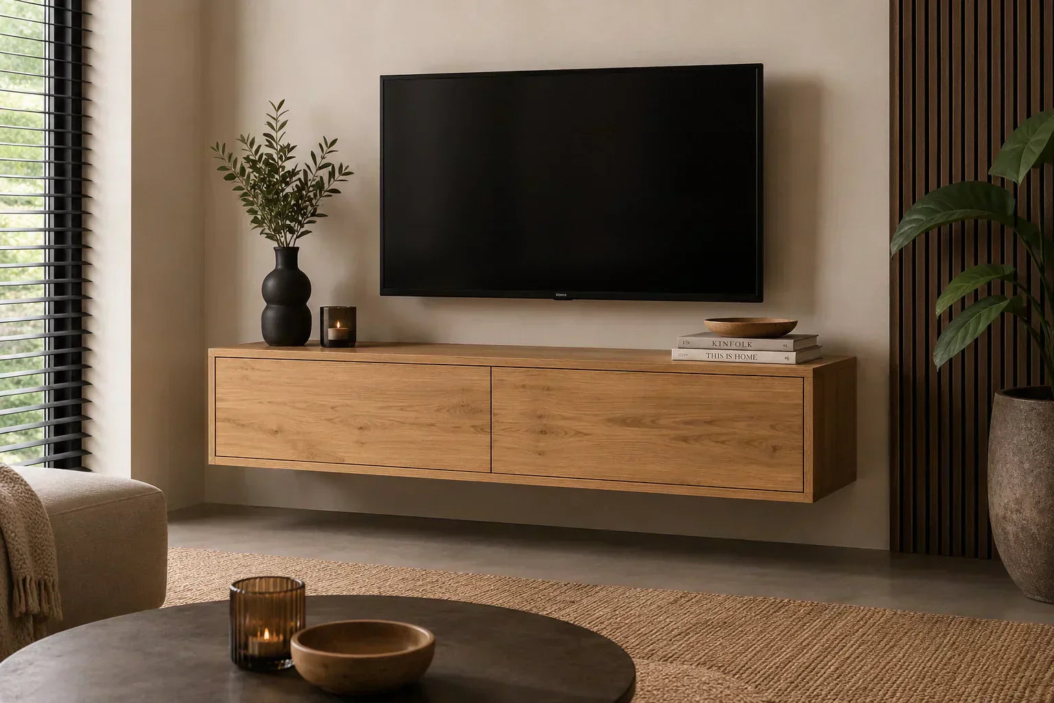 Zelf een eiken TV-meubel maken