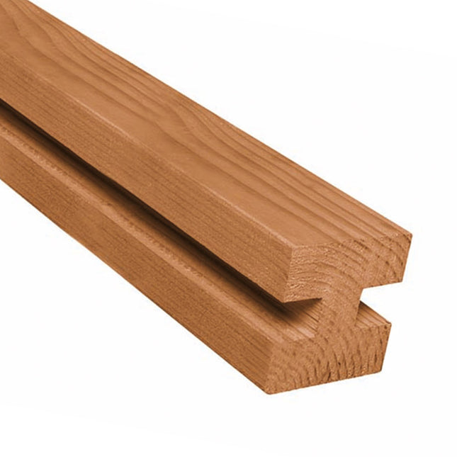 Douglas tussen sleufpaal 95x95x3000