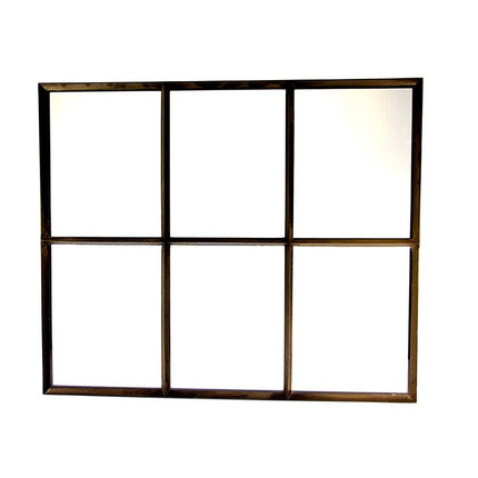 Stalen raam Enkel glas 980x820 mm
