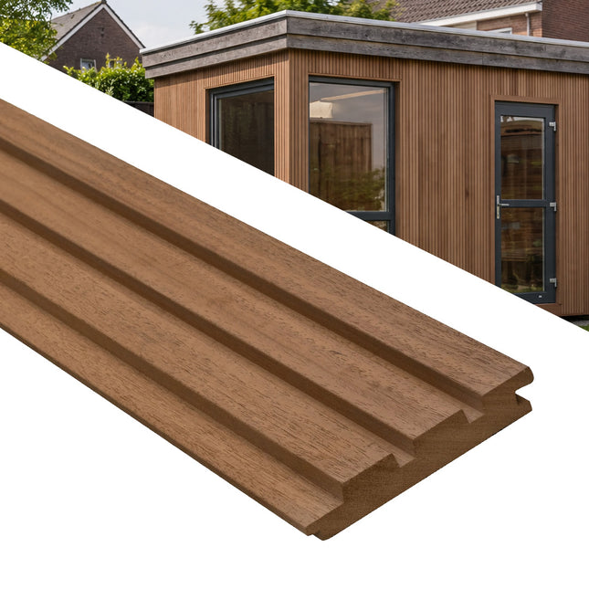 Ayous Triple Rhombus 25x145 mm