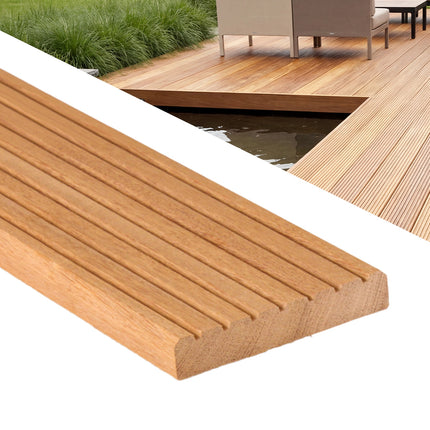 Bankirai Vlonderplank - Yellow Balau 21x145