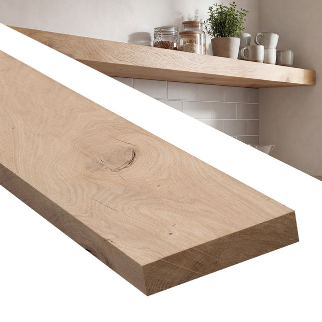 Eiken meubelhout geschaafd 40x200