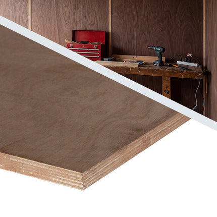 Hardhout Multiplex blank 18x1220x2440 mm (Interieur)