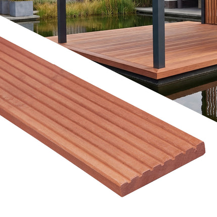 Louro Vermelho Vlonderplank antislip - glad 21x145