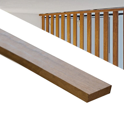 Thermisch Fraké Geschaafd Ronde Hoek 20x45 mm