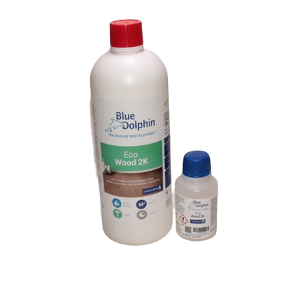 Blue Dolphin 2K Interieurlak mat & transparant