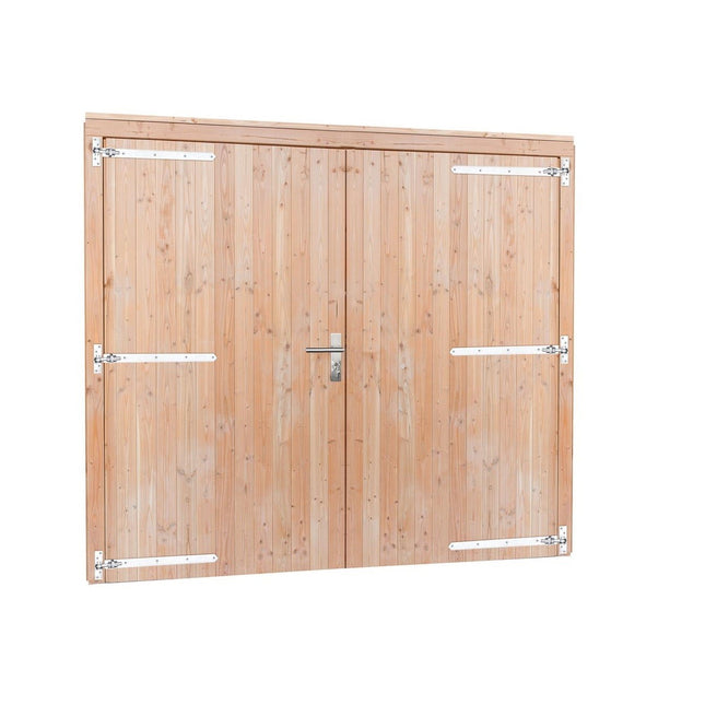 Douglas dubbele deur extra breed en hoog 255x209cm