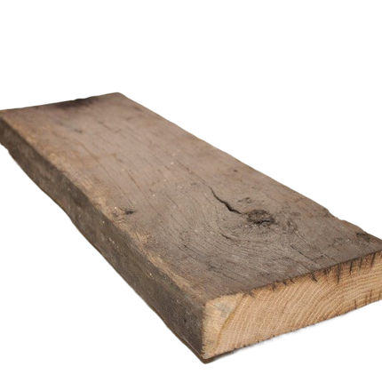 Eiken Wagonplank Ruw 45x190x2700