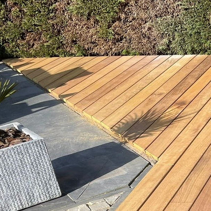 Iroko Vlonderplank 26x165x3850