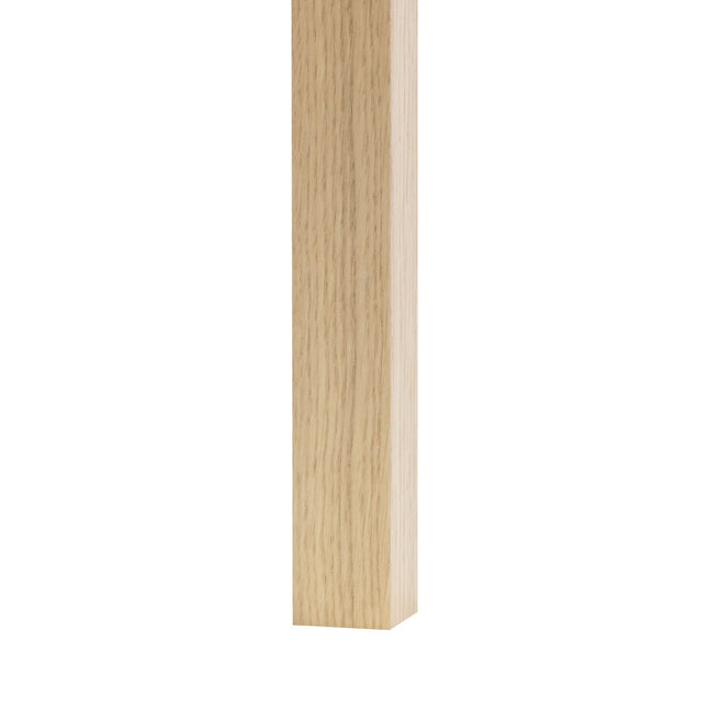 Eiken gefineerde balken 38x38 mm