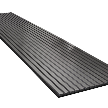 Akoestisch Paneel Nawood Metal Dark Grey 600x3000 mm
