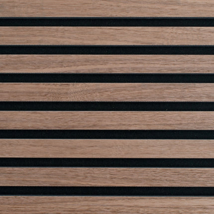 Akoestisch Paneel Nawood Walnut 600x3000 mm