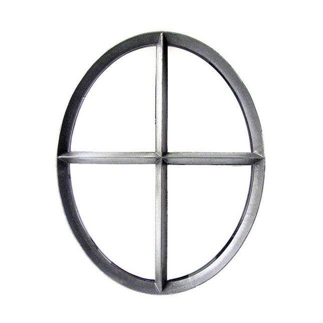 Stalen raam Ossenoog Dubbel glas 800x620 mm