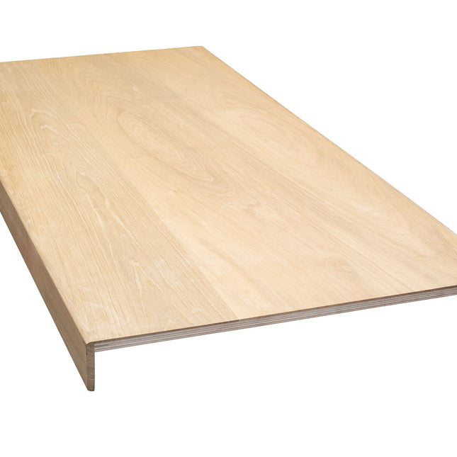 Eiken overzet traptreden foutvrij 600x1600 mm