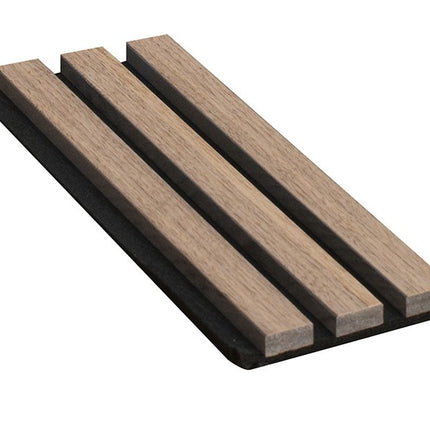 Akoestisch Paneel Nawood Walnut 600x3000 mm